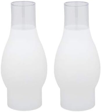 Frosted Glass Lamp Chimney