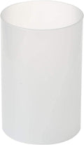 Frosted Glass Hurricane Candle Holders