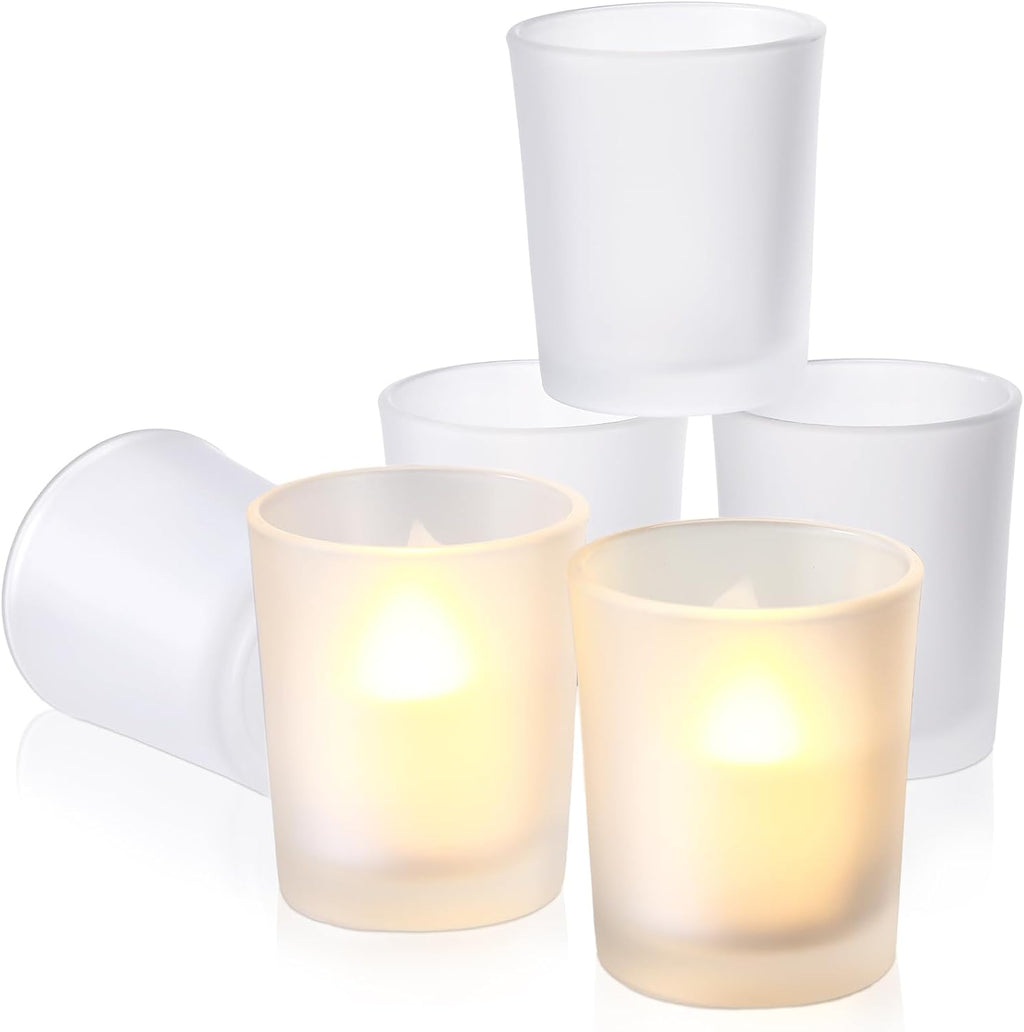 Frosted Votive Tealight Holders