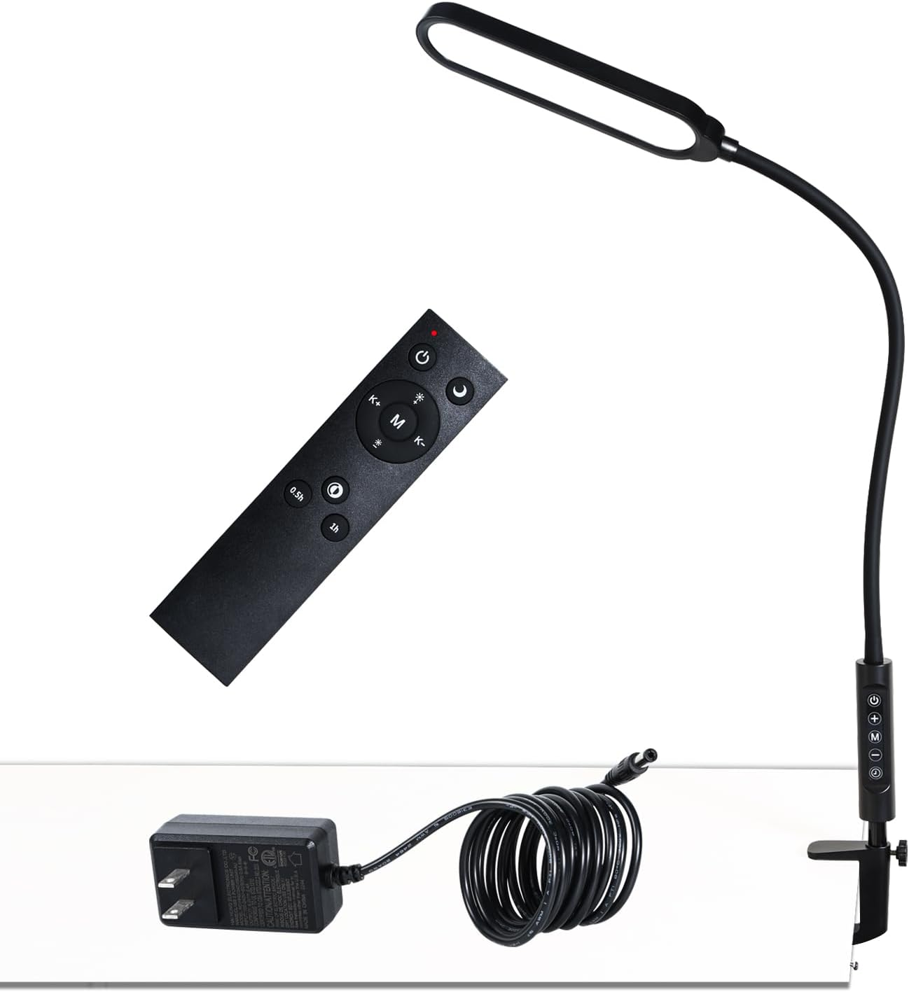 18W High CRI Remote Control Clamp Task Lamp