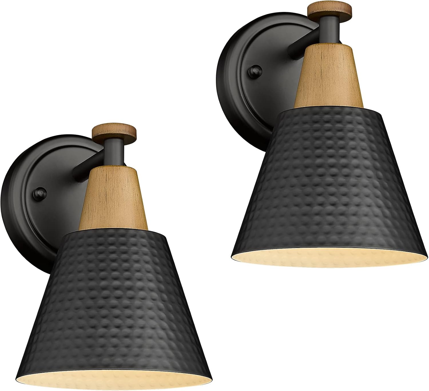 Black Metal Wall Sconces
