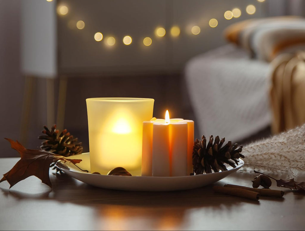 Frosted Votive Tealight Holders