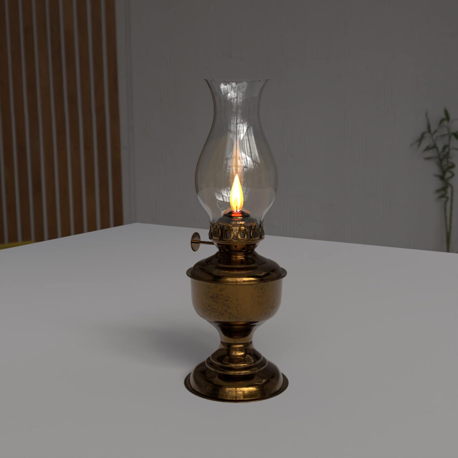 Frosted Glass Lamp Chimney