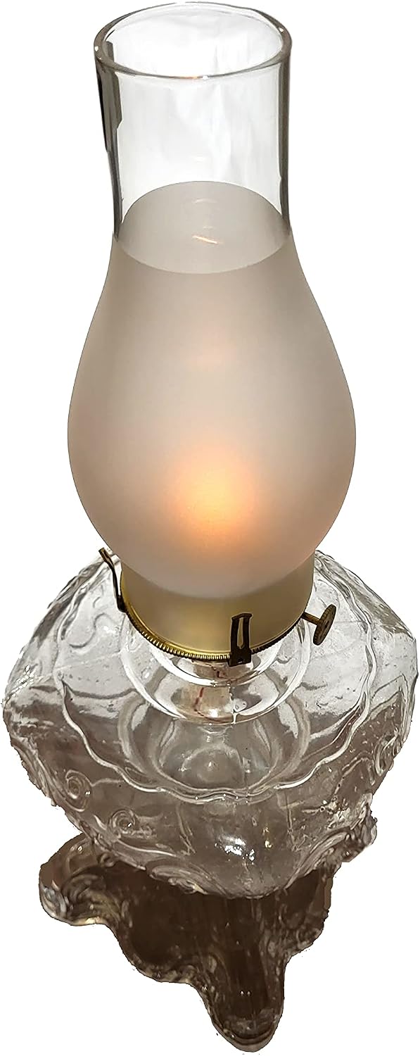 Frosted Glass Lamp Chimney