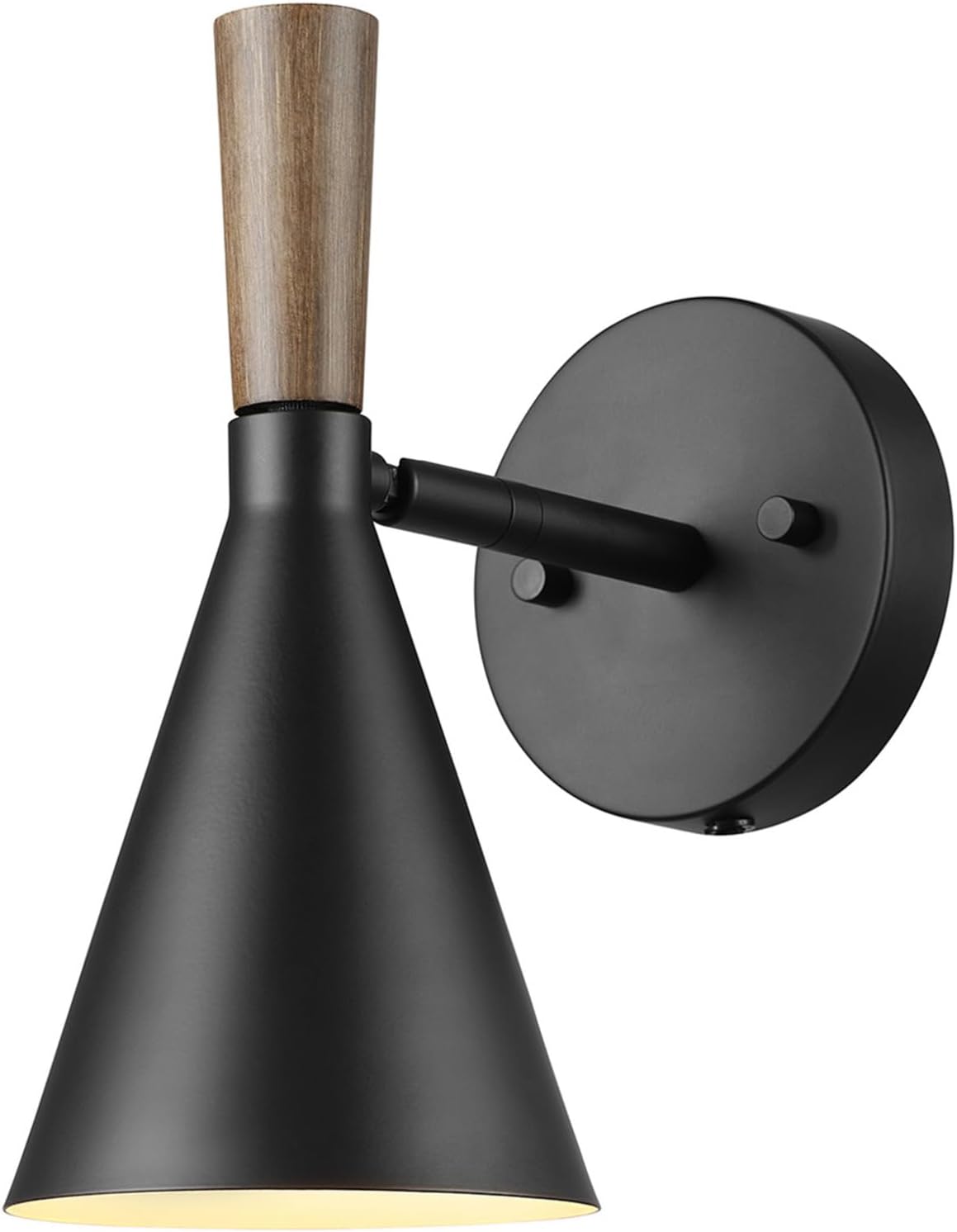 Electric Matte Black Wall Sconce