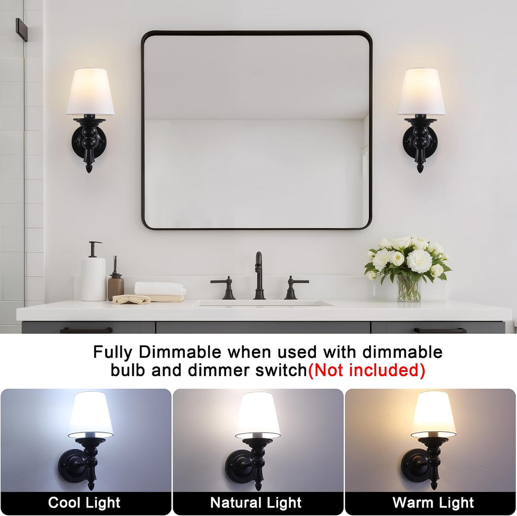 Farmhouse Black Wall Sconces
