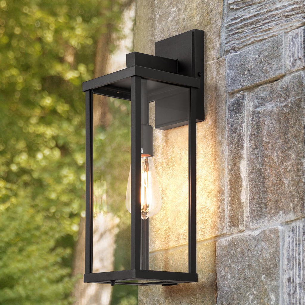 Black Outdoor Wall Sconce